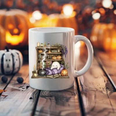 MUG CERAMIQUE - LA BIBLIOTHEQUE MAGIQUE DE FANTOMOONETTE - LES MOONETTES 