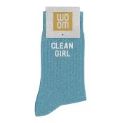 CHAUSSETTES A PAILLETTES A MESSAGE - WOOM