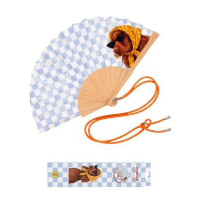 EVENTAIL AVEC BANDOULIERE - ANIMAUX 