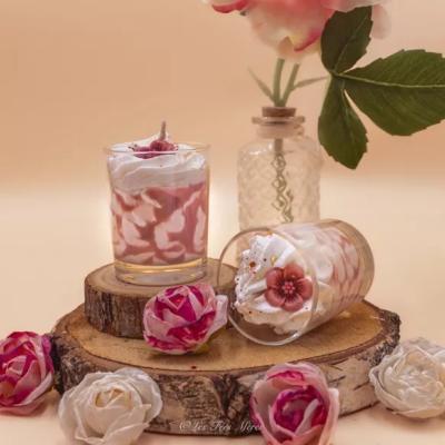 MINI BOUGIE VEGANE - FLEUR DE SAKURA - LES FEES MERES 