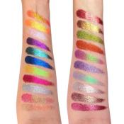 PALETTE DE PIGMENTS PRESSES - UNITED SHADES OF GLITTER - RUDE COSMETICS