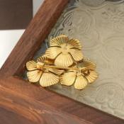 BROCHE  - TROIS FLEURS - ECLAT PARIS