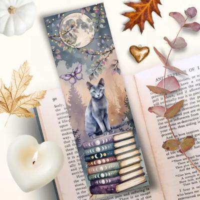 MARQUE PAGE - LE PETIT MAGICIEN- LES MOONETTES 