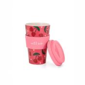 TASSE A CAFE DE VOYAGE - CHERRY OH MON CHERI !