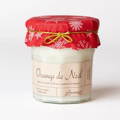 BOUGIE VEGANE - ORANGE DE NOEL - ATELIER LEVENEZ