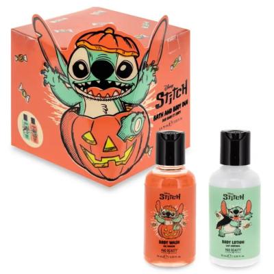 DUO DE GEL DOUCHE ET LAIT CORPS - STITCH HALLOWEEN - MAD BEAUTY 