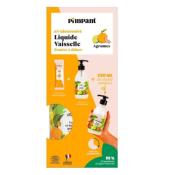 KIT LIQUIDE VAISSELLE - AGRUMES - PIMPANT