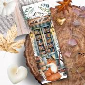 MARQUE PAGE - LE RENARD  ET LA LIBRAIRIE SECRETE - LES MOONETTES