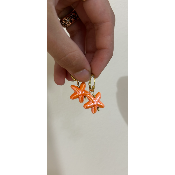 BOUCLES D'OREILLES - ETOILE DE MER - RESINE