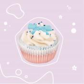 BOMBE DE BAIN LOVE BLUE  - CUPCAKE - BADEFEE