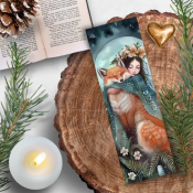 MARQUE PAGE - LA TENDRESSE DU RENARD - LES MOONETTES