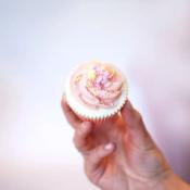 BOMBE DE BAIN NUAGE DE ROSE  - CUPCAKE - BADEFEE