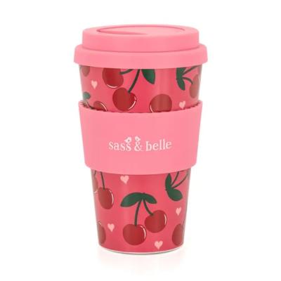 TASSE A CAFE DE VOYAGE - CHERRY OH MON CHERI !