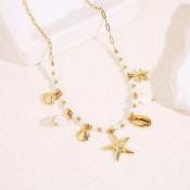 COLLIER PERLES ET ETOILES DU SUD - ECLAT PARIS 