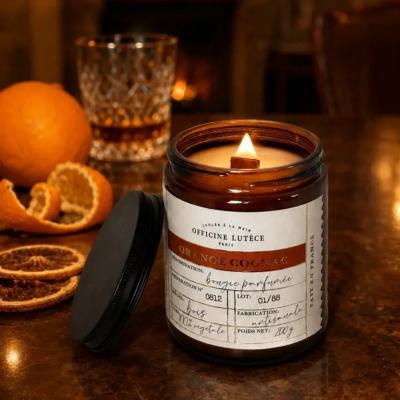 BOUGIE PARFUMEE - ORANGE COGNAC 