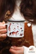 TASSE EN EMAIL - RENARD DE LA FORET 