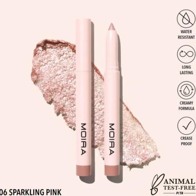 STICK A PAUPIERES - ROSE SCINTILLANT - MOIRA