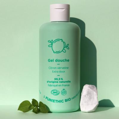 GEL DOUCHE BIO - VERVEINE CITRON - FUN ETHIC 