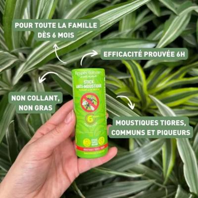 STICK ANTI MOUSTIQUES - RESPECTEUSE 