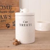 POT BLANC A FRIANDISE - AMOUR DES CHATS