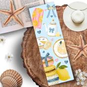 MARQUE PAGE - GOURMANDISES D' ETE - LES MOONETTES 