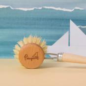 BROSSE VAISSELLE - BOIS - PIMPANT