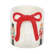 MUG DE NOEL IMPRIME CASSE - NOISETTE 