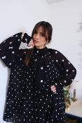 BLOUSE - MOTIF POIS - ESTEE BROWN