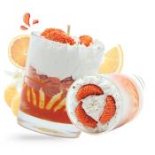 BOUGIE GOURMANDE VEGANE - ORANGE - COLLECTION AUTOMNE - LES FEES MERES