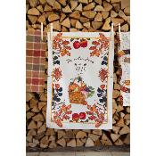 TORCHON COTON - AUTOMNE RUSTIQUE - CAROFROMWOOLAND 