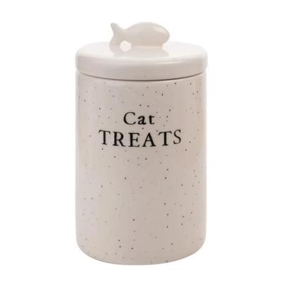 POT BLANC A FRIANDISE - AMOUR DES CHATS