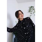 BLOUSE - MOTIF POIS - ESTEE BROWN