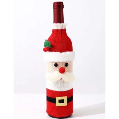 COUVRE BOUTEILLE - FORME DE PERE NOEL