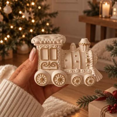 BOUGIE PETIT TRAIN CREME- NOUGAT BLANC - MY MILKY CANDLE