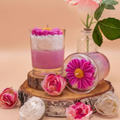 BOUGIE FLEUR DE COTON - LES FEES MERES