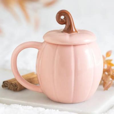 MUG AUTOMNE - CITROUILLE ROSE