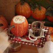 PLATEAU METAL AUTOMNE - CAROFROMWOOLAND