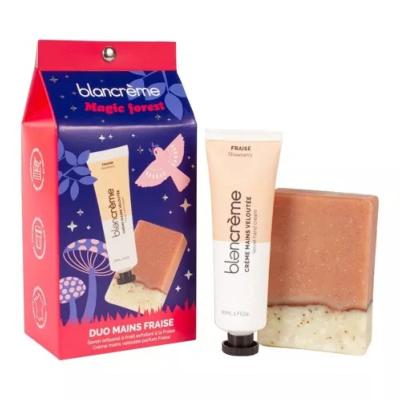 DUO MAINS - FRAISE  - BLANCREME