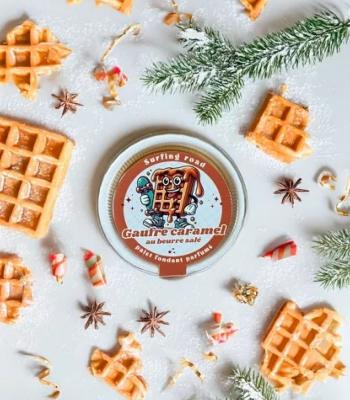FONDANT DE CIRE - GAUFRE CARAMEL AU BEURRE SALE 