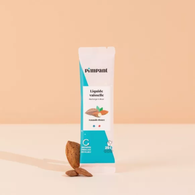 RECHARGE - LIQUIDE VAISSELLE - AMANDE - PIMPANT 