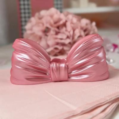 SUPPORT - NOEUD PAPILLON - ROSE 