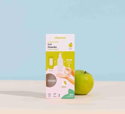 KIT GEL DOUCHE - POMME VERTE - PIMPANT