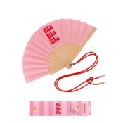 EVENTAIL AVEC BANDOULIERE - ROSE - WOOM