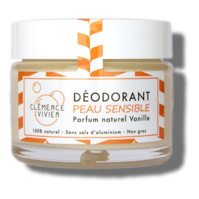 DEODORANT CREME - PEAU SENSIBLE - CLEMENCE ET VIVIEN