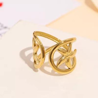 BAGUE AJUSTABLE - ETOILE DE MER 