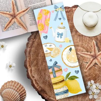 MARQUE PAGE - GOURMANDISES D' ETE - LES MOONETTES 