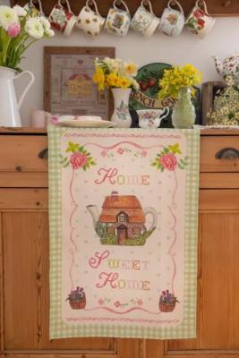 TORCHON COTON - SWEET HOME - CAROFROMWOOLAND