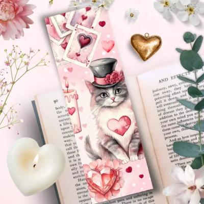 MARQUE PAGE - LE CHATPEAUTE DU LOVE - LES MOONETTES