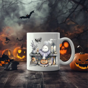 MUG CERAMIQUE - L'AUTEL DE FANTOMOONETTE - LES MOONETTES 