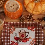 PLATEAU METAL AUTOMNE - CAROFROMWOOLAND